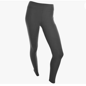 Matty M leggings in solid medium grey, size Small